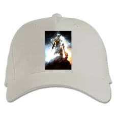 Baseball cap with Print The Elder Scrolls Hero Print - white