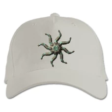 Baseball cap with Print The Elder Scrolls Azuras Star - white