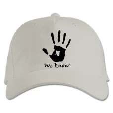 Baseball cap with Print The Elder Scrolls We Know - white