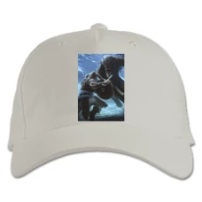 Baseball cap with Print The Elder Scrolls Werewolf Hero Battle - white