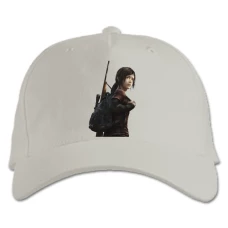 Baseball cap with Print The Last Of Us Ellie - white