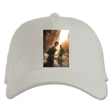 Baseball cap with Print The Last Of Us Heroes - white