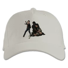 Baseball cap with Print The Last Of Us Print - white