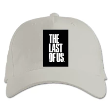 Baseball cap with Print The Last Of Us Logo - white