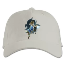Baseball cap with Print The Legend Of Zelda Hero Archer - white