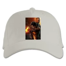 Baseball cap with Print Tomb Raider Heroes - white