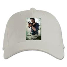 Baseball cap with Print Uncharted Theme Hero Print - white