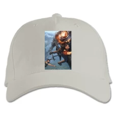 Baseball cap with Print Uncharted Heroes - white