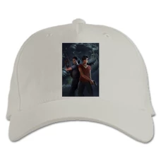 Baseball cap with Print Uncharted Heroes Print - white