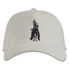 Baseball cap with Print Warframe Hero - white