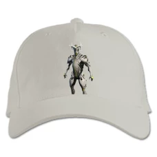 Baseball cap with Print Warframe Print - white