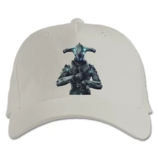 Baseball cap with Print Warframe Main Theme - white