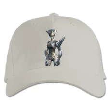 Baseball cap with Print Warframe Hero Print Theme - white