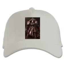 Baseball cap with Print Warhammer Hero - white