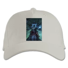 Baseball cap with Print Warhammer Theme Print - white
