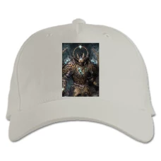 Baseball cap with Print Warhammer Theme Hero Print - white