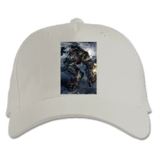 Baseball cap with Print Warhammer Strong Hero Print - white