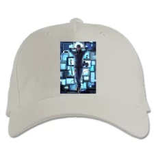 Baseball cap with Print Watch Dogs Theme Print Hero - white
