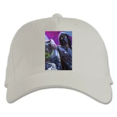 Baseball cap with Print Watch Dogs Main Theme - white