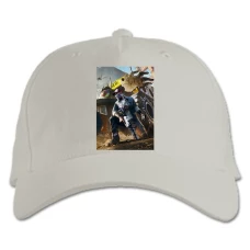 Baseball cap with Print Watch Dogs Main Theme Print - white