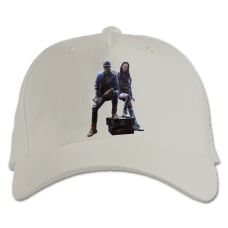 Baseball cap with Print Watch Dogs Heroes Print - white