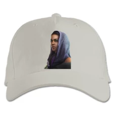 Baseball cap with Print Watch Dogs Girl - white