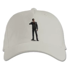 Baseball cap with Print Watch Dogs Strong Hero - white