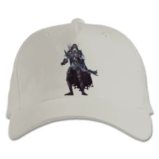 Baseball cap with Print World Of Warcraft Sylvanas Windrunner - white