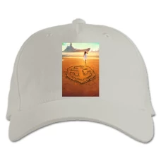 Baseball cap with Print World Of Warships Logo Print - white