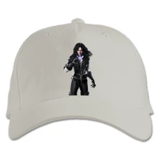 Baseball cap with Print The Witcher Yennefer Of Vengerberg - white