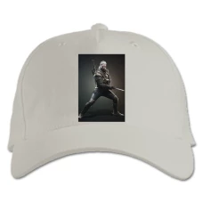 Baseball cap with Print The Witcher Geralt Of Rivia Hero Print - white