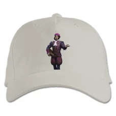 Baseball cap with Print The Witcher Dandelion - white