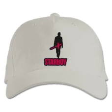 Baseball cap with Print The Weeknd 2 - white