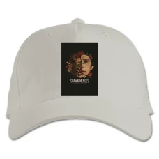 Baseball cap with Print Shawn Mendes - white