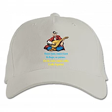 Baseball cap with Print Taras Shevchenko Glory to Ukraine - white