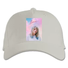 Baseball cap with Print Swift Taylor 2 - white