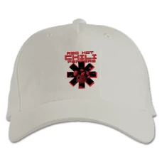Baseball cap with Print Red Hot Chili Peppers 2 - white
