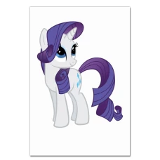 Notebooks A5 with print My Little Pony Beautiful Rarity -