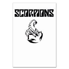 Notebooks A5 with print Scorpions -