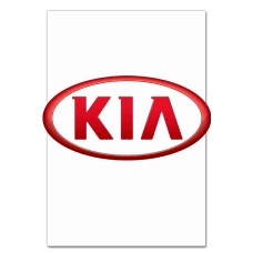 Блокнот А5 с принтом Логотип Киа -