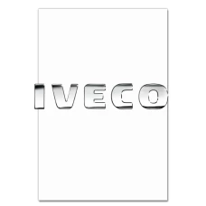 Блокнот А5 с принтом Логотип Ивеко -