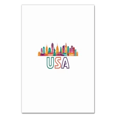 Блокнот А5 з принтом Сша -