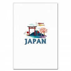 Notebooks A5 with print Japan -