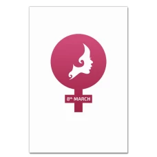 Блокнот А5 с принтом 8 Марта Принт -