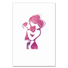 Notebooks A5 with print Mother's Day Mom With Baby -