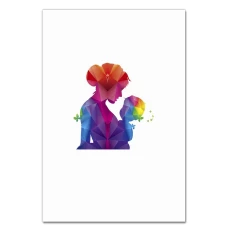 Notebooks A5 with print Mother's Day In Pixels -