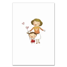 Notebooks A5 with print Mother's Day Mom And Baby Picture -
