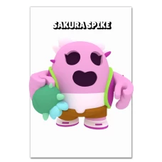 Notebooks A5 with print Sakura Spike -