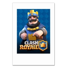Notebooks A5 with print Slash Royale Blue King -