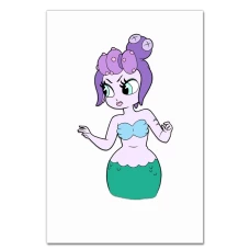 Блокнот А5 с принтом Капхед Cala Maria -